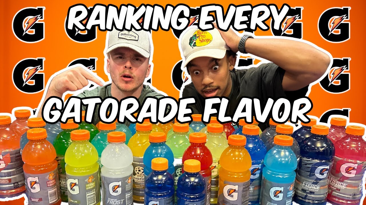 Мы составили рейтинг всех вкусов Gatorade.