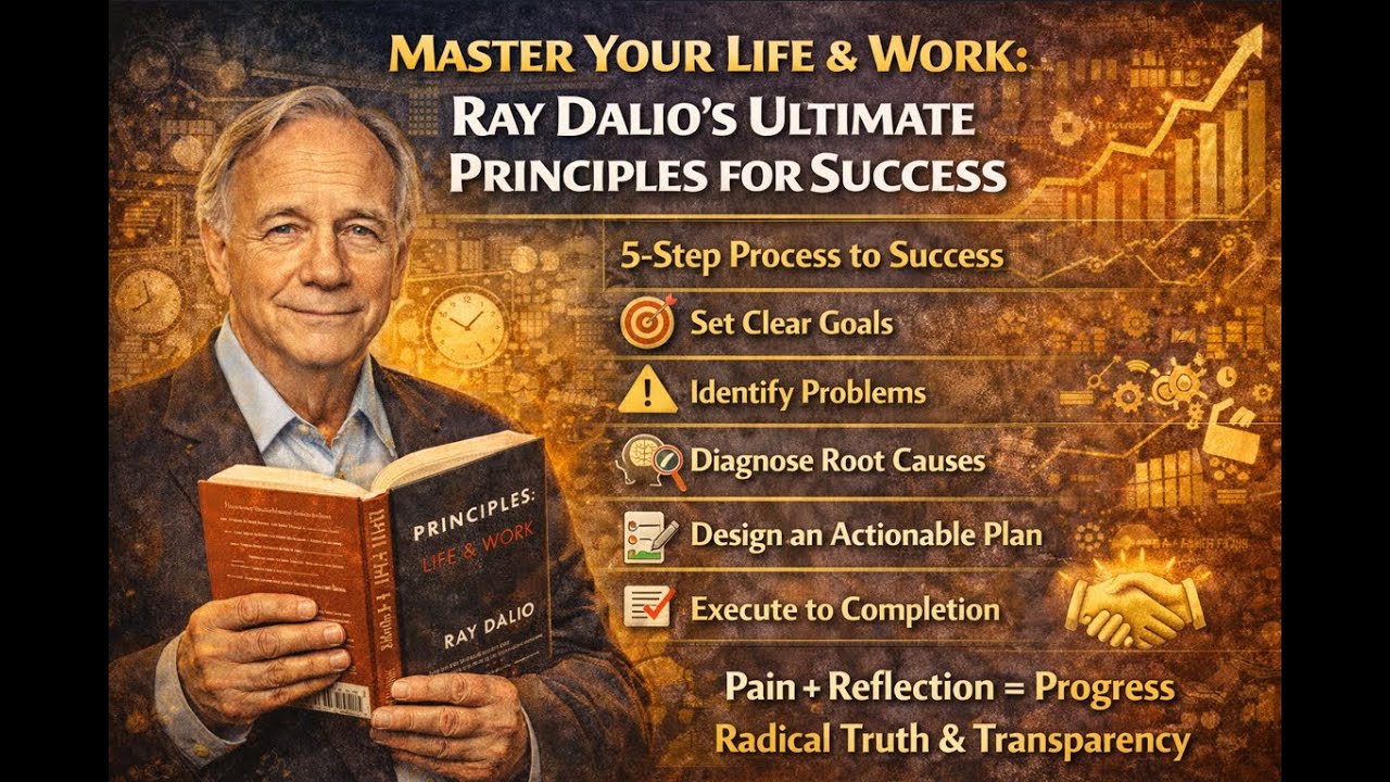 Master Your Life & Work: Ray Dalio’s Ultimate Principles for Success