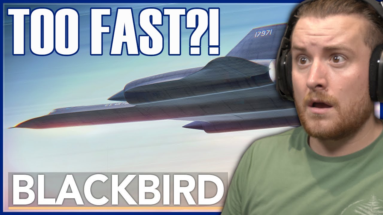 Реакция Королевской морской пехоты на историю SR-71 Blackbird!