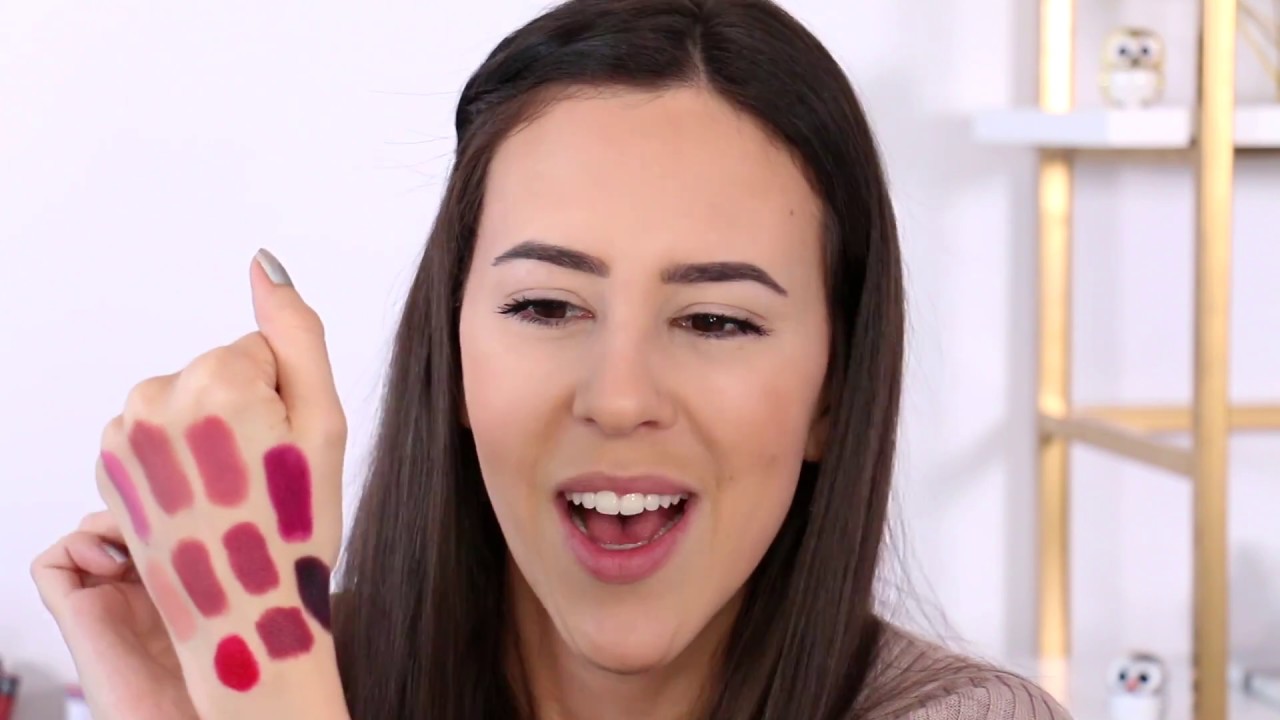 Mac Lipstick Collection || Satin Finish Review || Favorites, Swatches & Wear Test