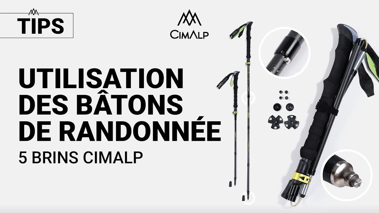 B&Acirc;TONS DE RANDONN&Eacute;E - 5 BRINS CIMALP