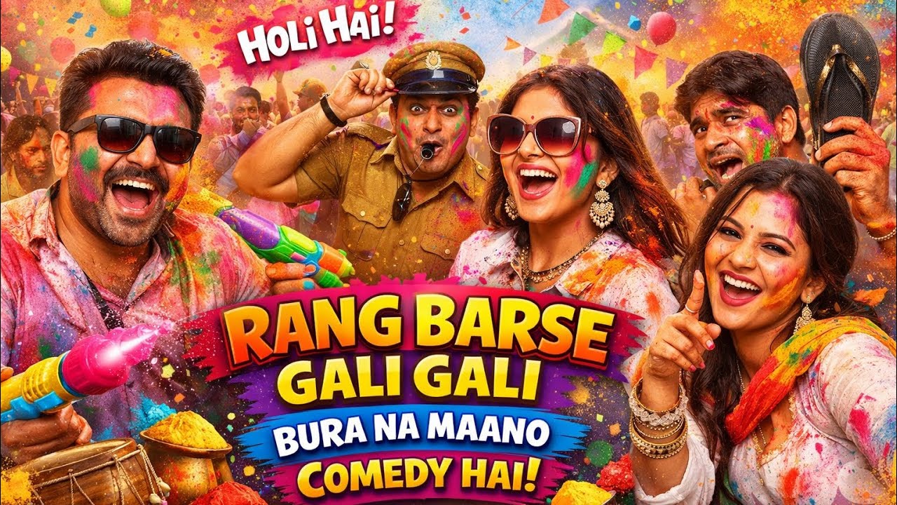 Rang Barse Gali Gali - Bura Na Mano Holi hai Song - Latest Holi song 2026 - Best Holi Song 