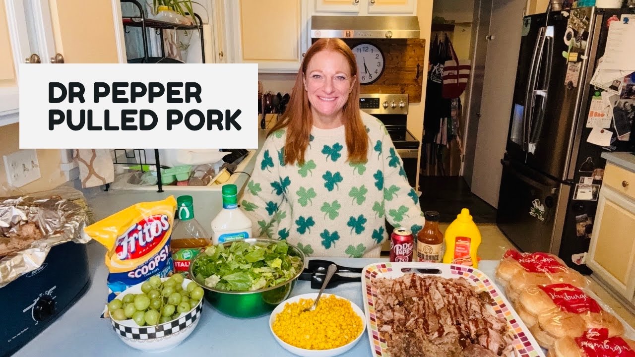 SIMPLE SUPPER SATURDAY: DR PEPPER PULLED PORK
