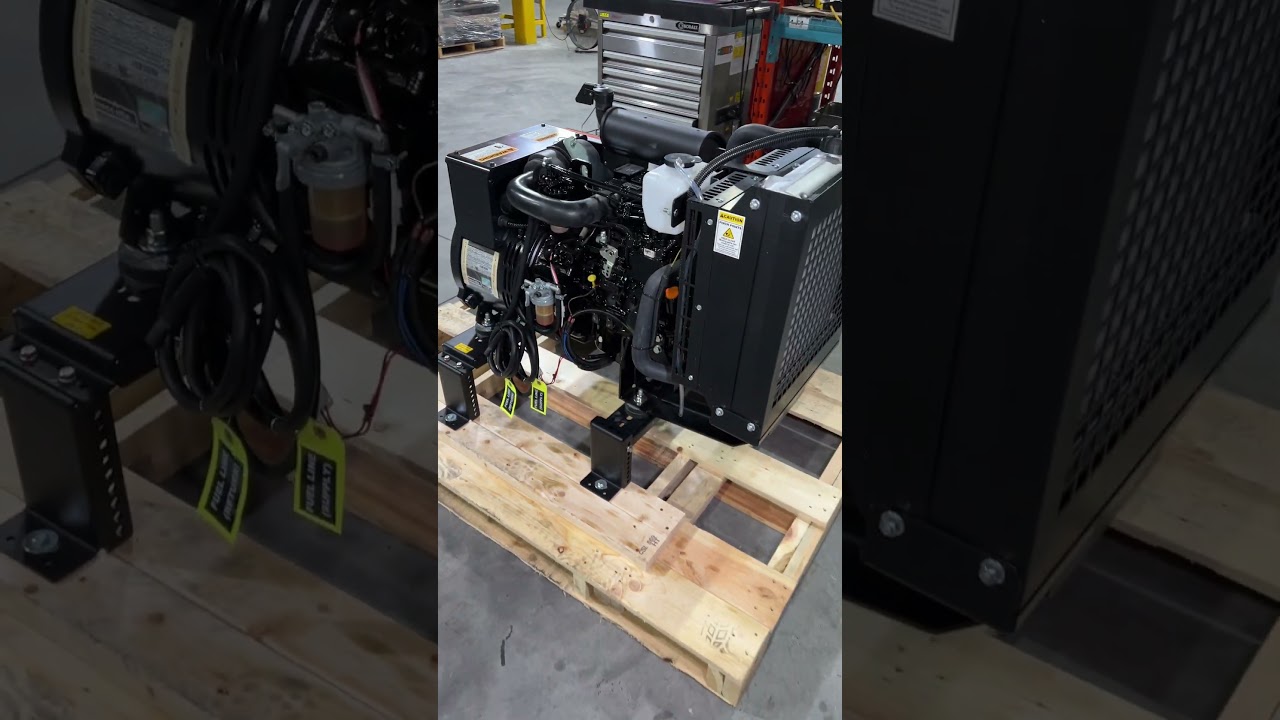 Yanmar 6 kW Diesel Generator - Another one going out the door today. #diesel #yanmar #generators