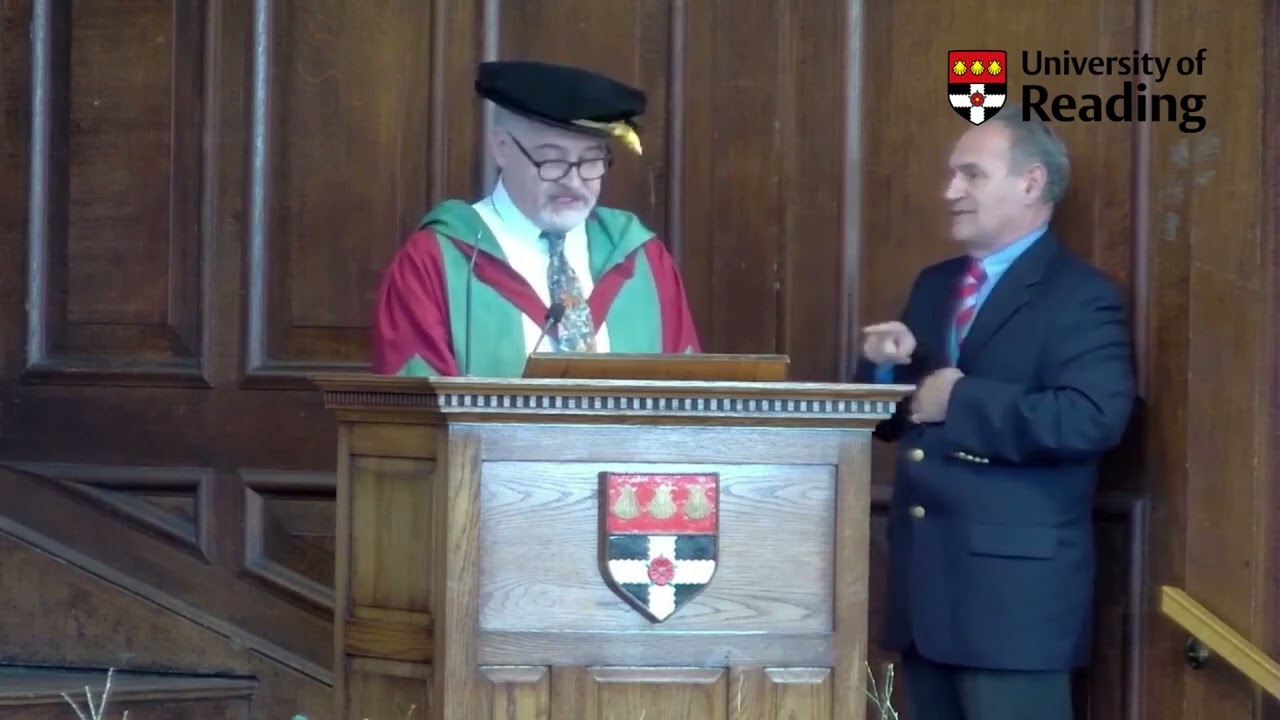 Nancy receives an honorary doctorate from the University of Reading