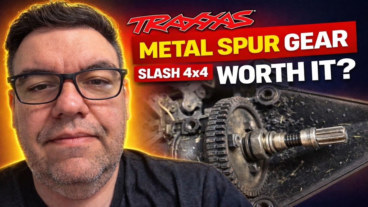 Traxxas Slash 4x4 Metal Spur Gear Test – No More Stripped Gears?