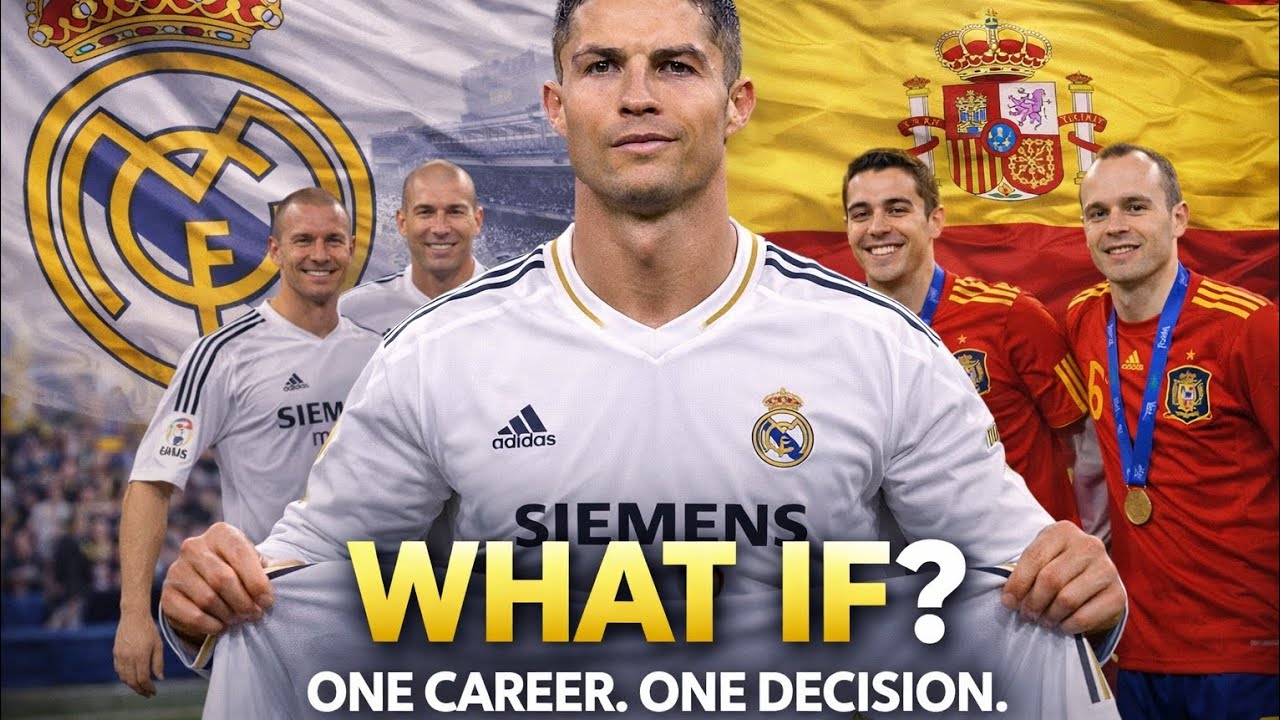 What If Cristiano Ronaldo Played His Entire Career at Real Madrid… and Chose Spain? 🤯