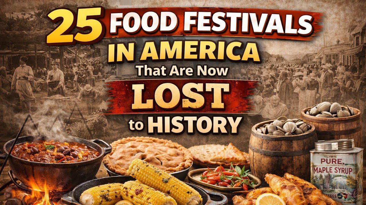 25 Food Festivals in America That Are Now LOST to History