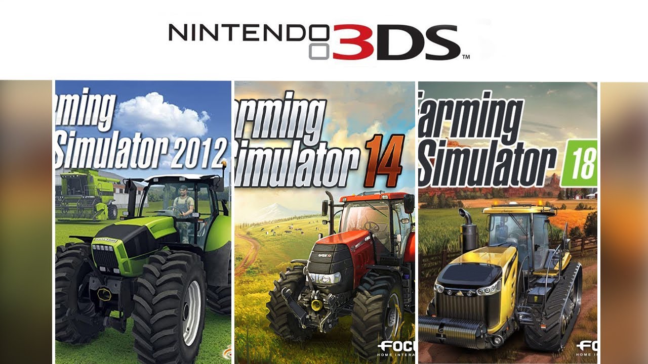 Farming Simulator Games for 3DS