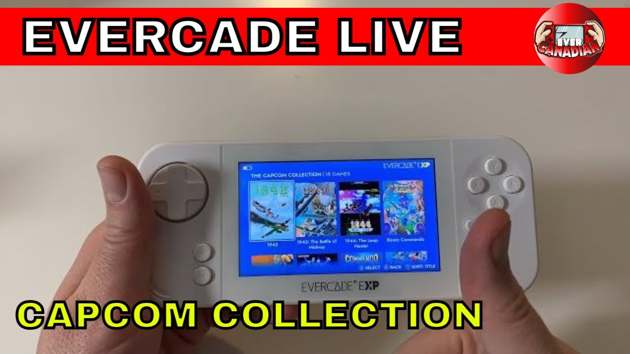 Evercade EXP Live - Playing the Capcom Collection