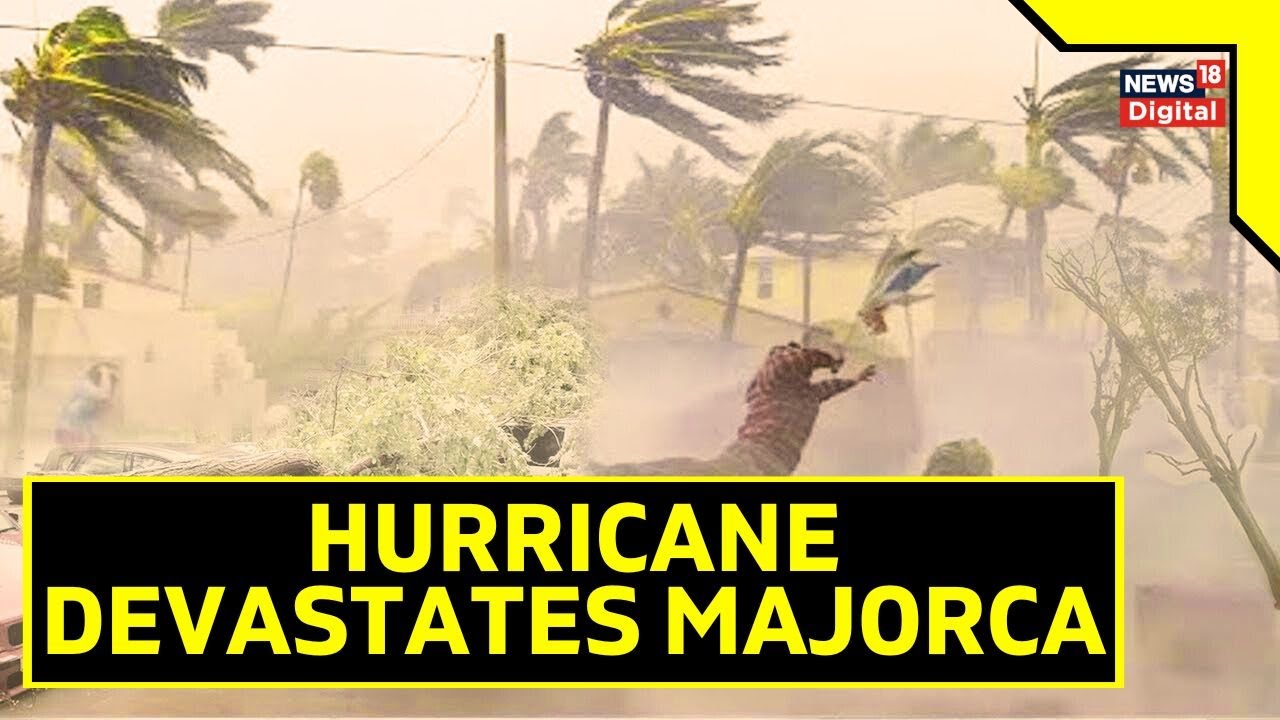 Spain Storm 2023 | Mediterranean Storm Brings Strong Winds to Spain | Spain Storm News