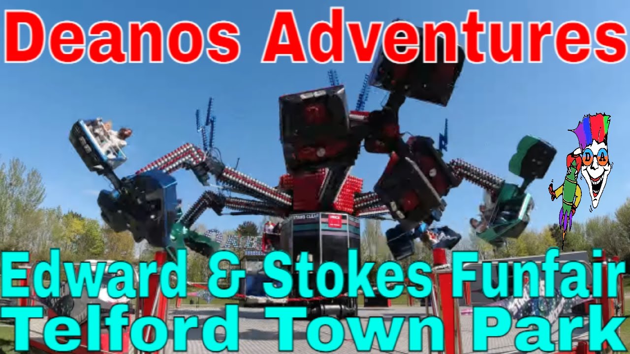 Edward & Stokes Funfair Telford Park.Trip Out To My Local Fair