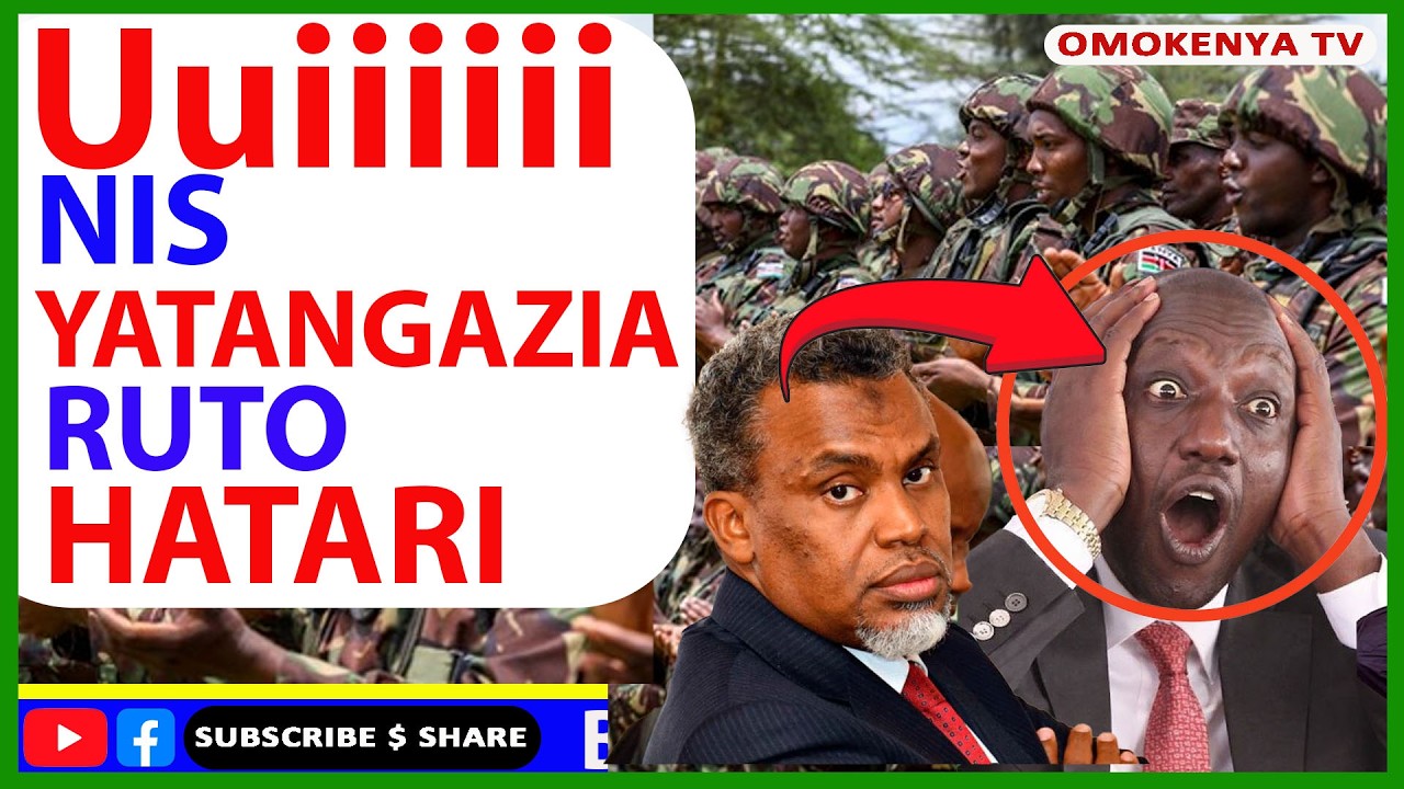 Uuuiiiii Tumeisha : Habari Mbaya Kwa Rais Ruto Ikulu Kupitia NIS Yafichuliwa