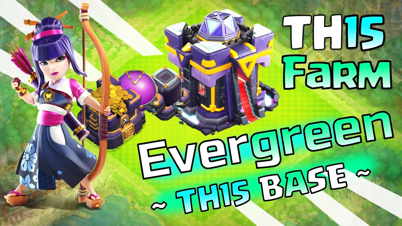 TH15 FARMING BASE! Top 10 Town Hall 15 Base Farming 2025