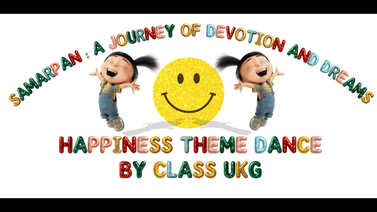 Vasudha Public School's Samarpan 2026 -  Buddhu sa mann (Happiness Dance) by class UKG