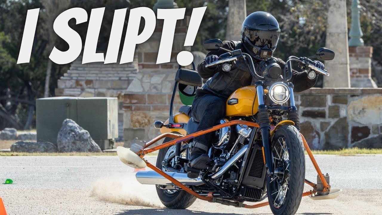 Testing out Traction Control on a Harley Davidson Street Bob