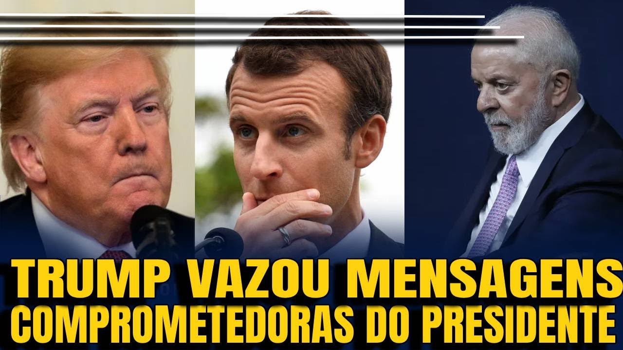 #3 TRUMP ACABA DE VAZAR MENSAGENS DO PRESIDENTE E DEIXOU A ESQUERDA EM PÂNICO, LULA NÃO SABE O QUE F