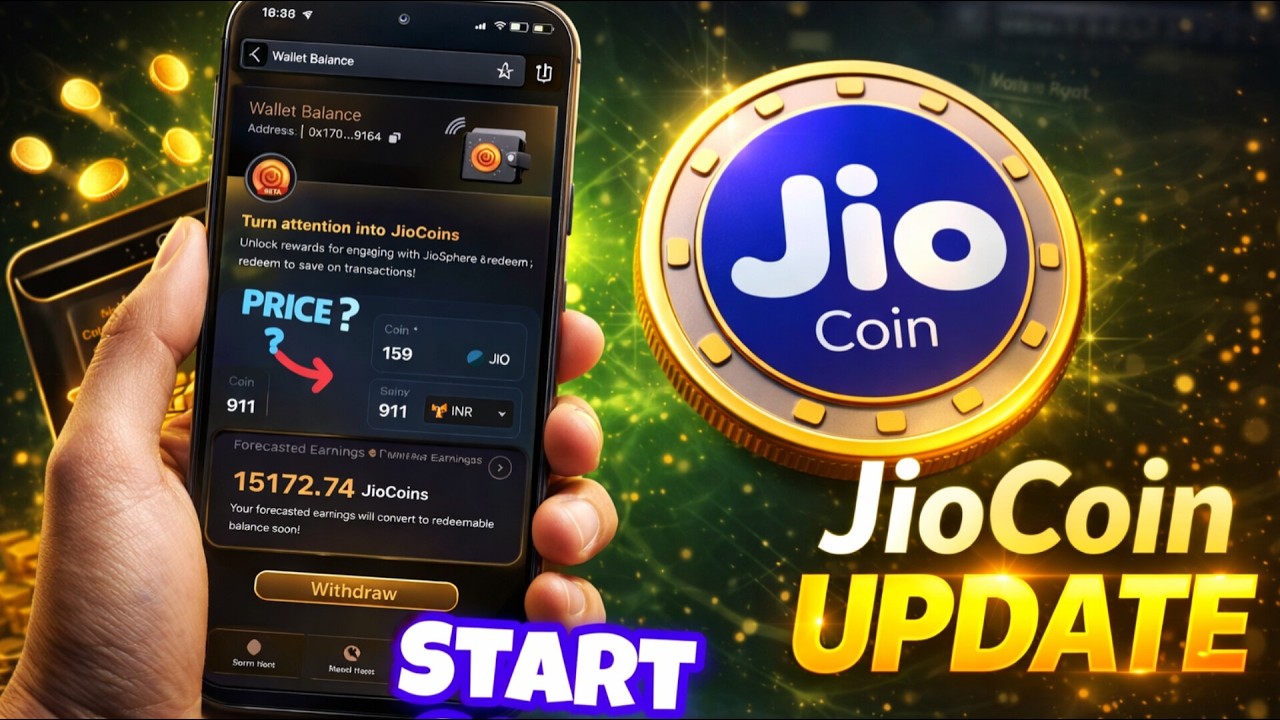 Jio Coin New Update Today 🔥 | JioCoin Price, Jio Coin News & Jio Coin Kya Hai
