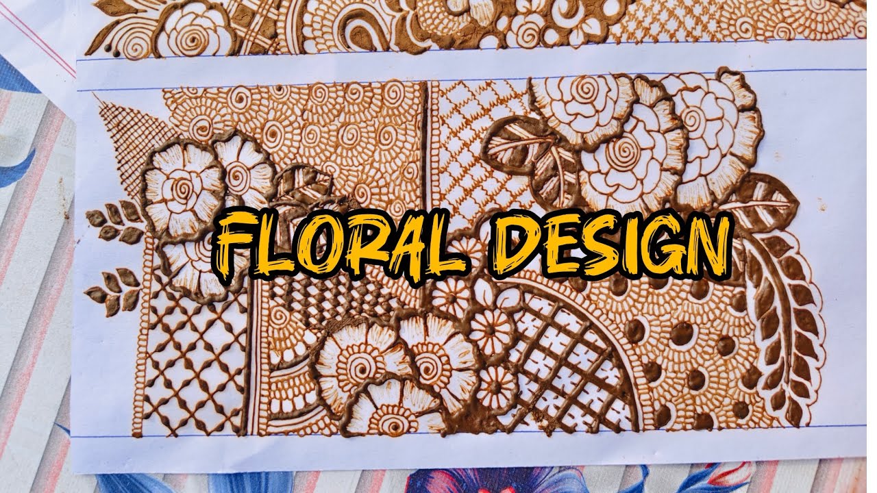 Floral mehndi design 💕🌿💖💞 #mehndi #creativehenna #youtube #viral #youtubevedio #ranchimehndiartist 