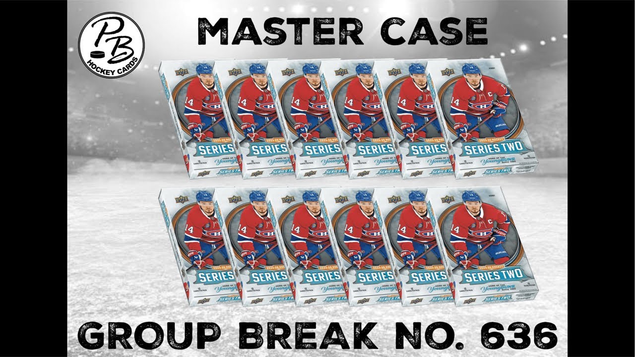 PB hockey cards - GB636 (12xbox Series Two 25/26) - pyt