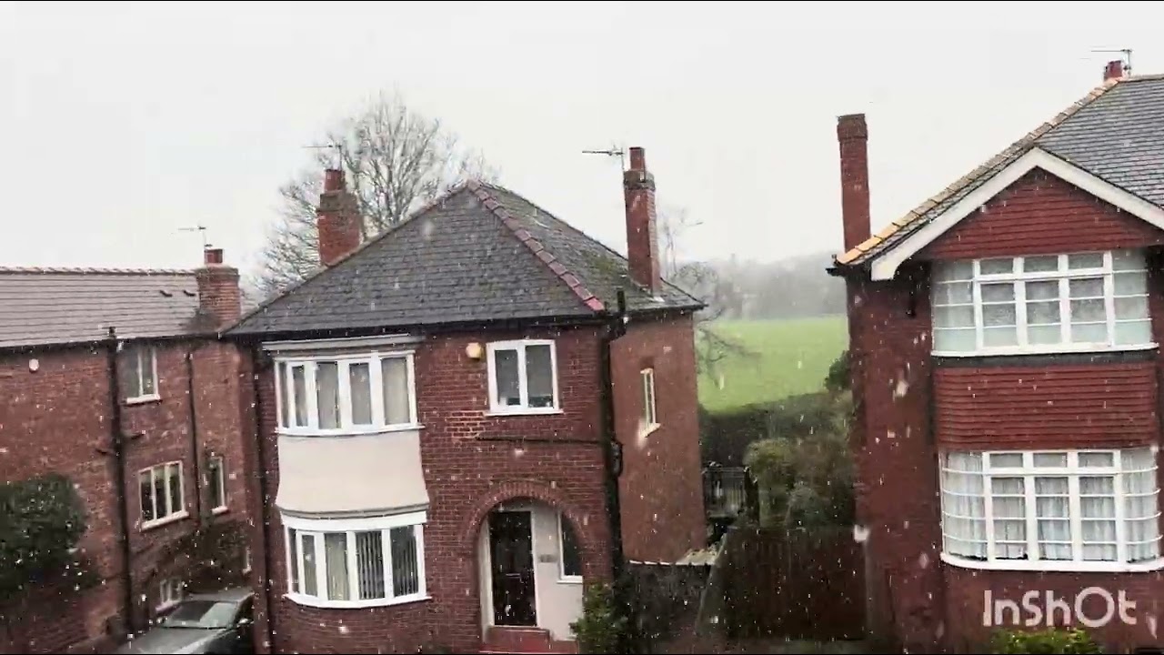 #snowfall #darlington #uk❄️☃️⛄️🏂🌨️