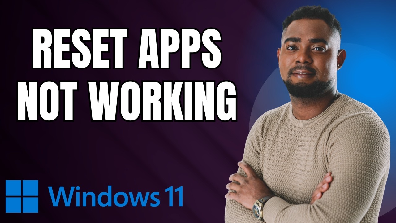 Fix Windows 11 Apps Fast – How to Reset Any App Easily