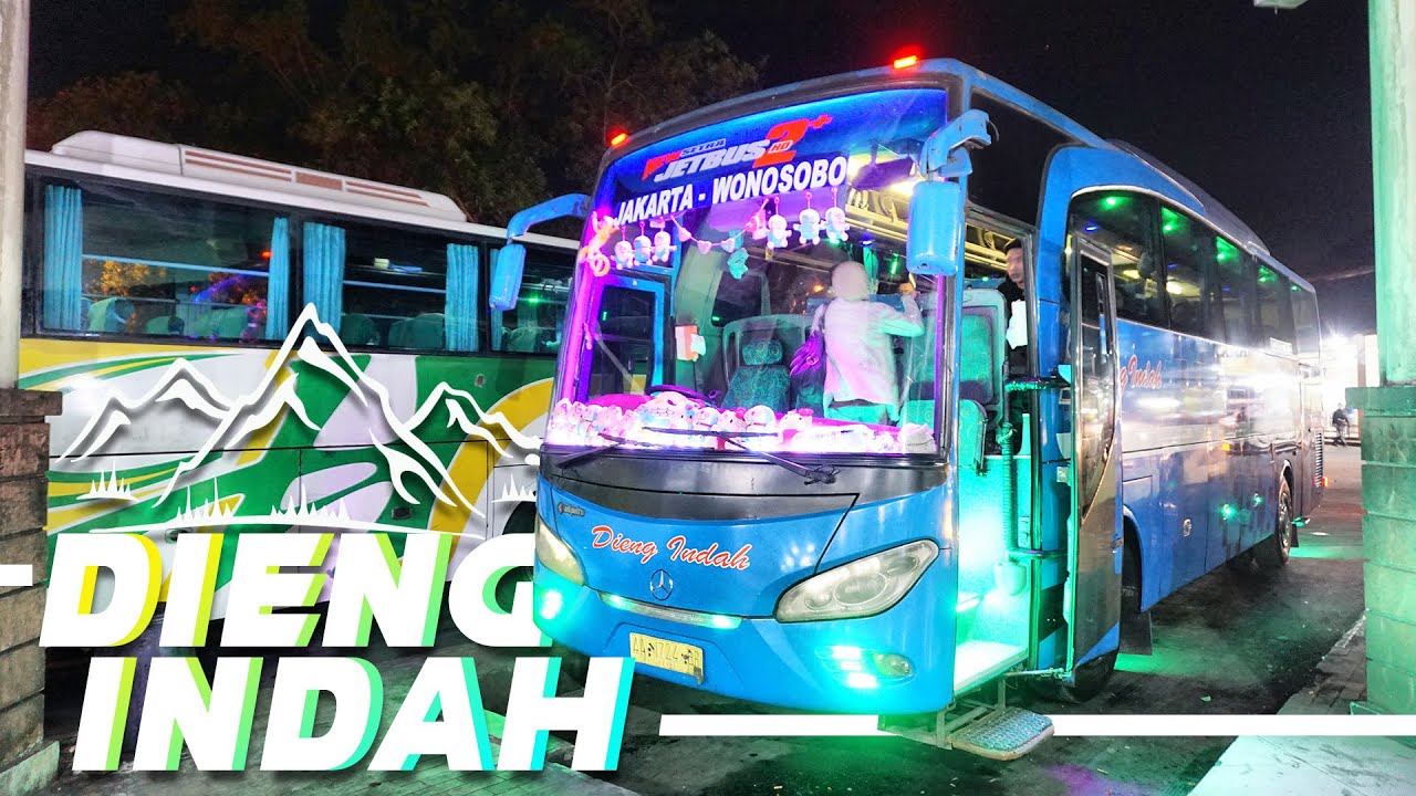 [ Kota Ini Punya BIS GANTENG! ] Pandangan LUASS Trip Dieng Indah Jetbus Ex SAE