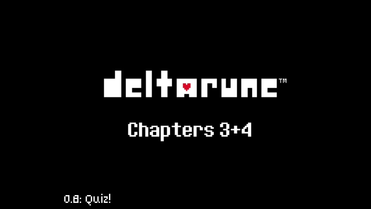 Deltarune Chapter 3 OST Slowed Down