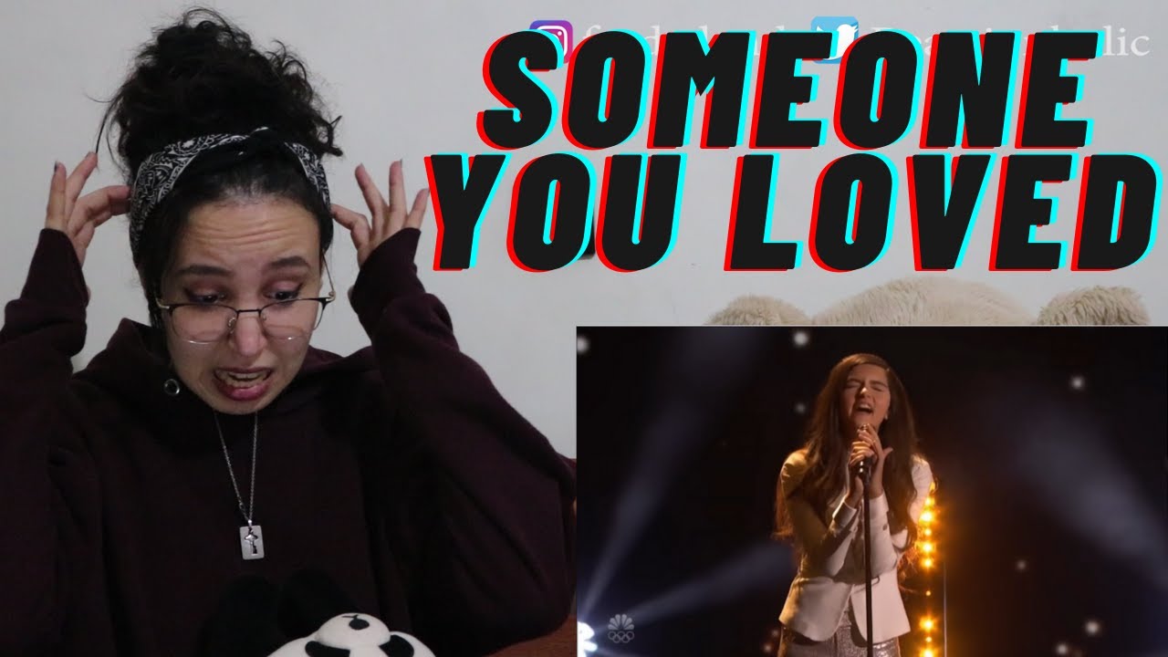 ANGELINA JORDAN “SOMEONE YOU LOVED” | REACTION