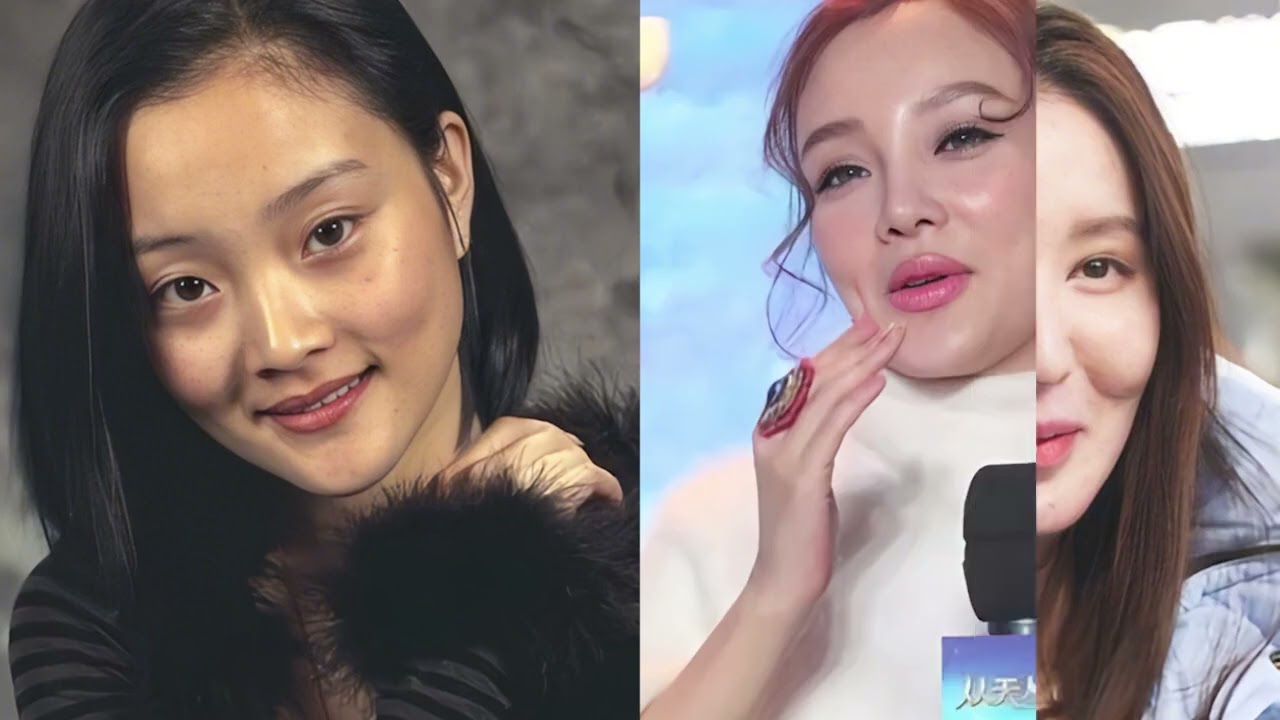 18位女明星整容前后对比，邵音音面目全非，杨颖堪称整容模板！