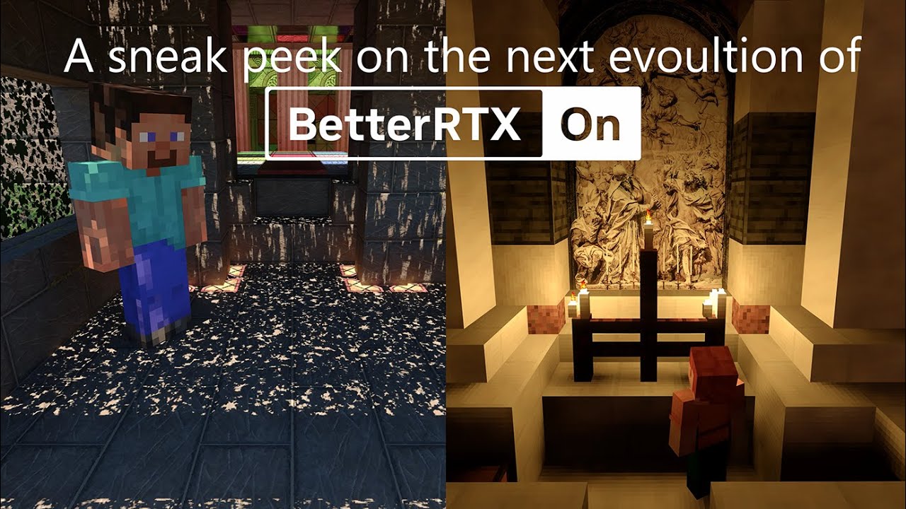 A sneak peek on the next evolution of BetterRTX! Minecraft - 1.21.72