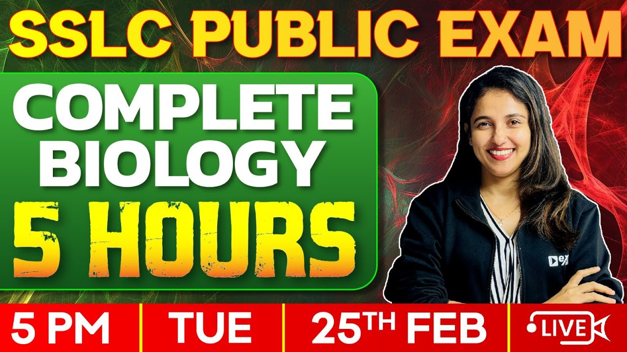 SSLC Biology | Complete Chapters | Exam Winner SSLC