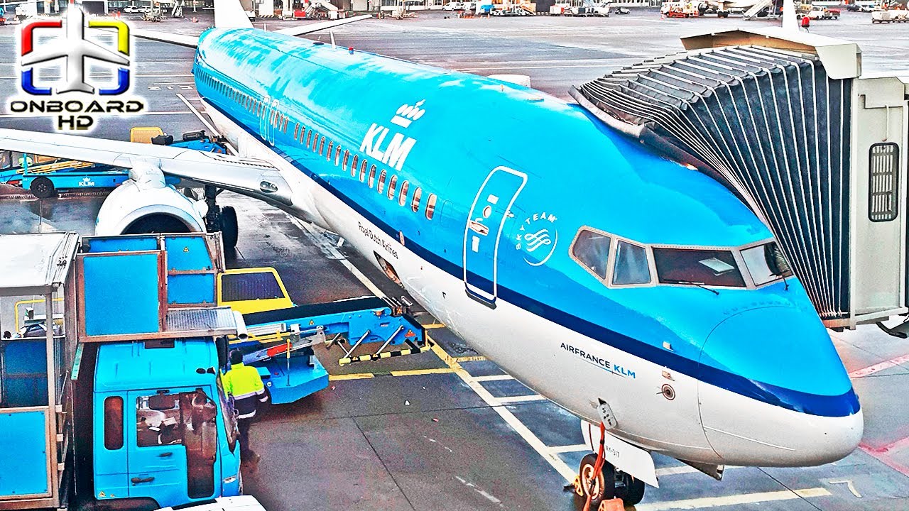 TRIP REPORT | KLM: Birthday Present Onboard!! ツ | Amsterdam to Vienna | Boeing 737