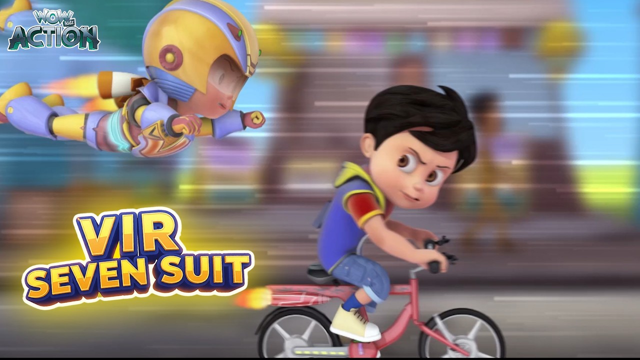 Vir The Robot Boy | Vir Vs Vir Ki Jung | Vir Seven Suit Compilation | Wow Action