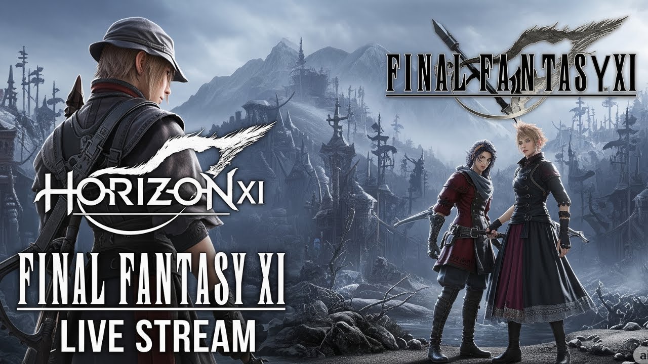 🔴 LIVE - Exploring Final Fantasy XI Horizon! | Learning the Game!