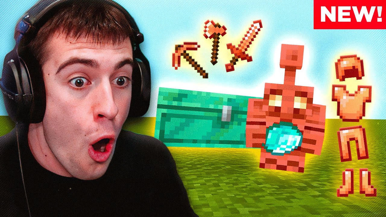 IL GOLEM di RAME è FINALMENTE su MINECRAFT!! 😍