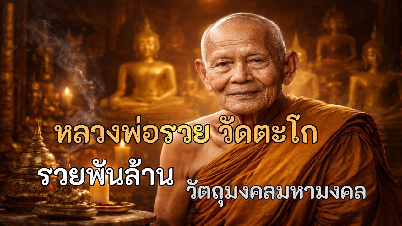 หลวงพ่อรวย | วัดตะโก 100 ปี ตำนานพระผู้ให้ ที่ศรัทธาไม่เคยจน