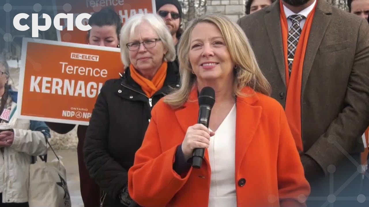Ontario NDP Leader Marit Stiles highlights her plan for London – February 25, 2025