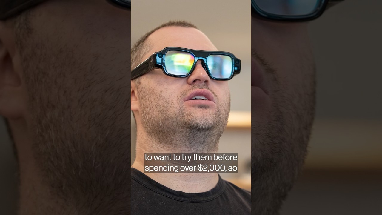 Trying Out Snap's $2,195 'Specs' AR Glasses