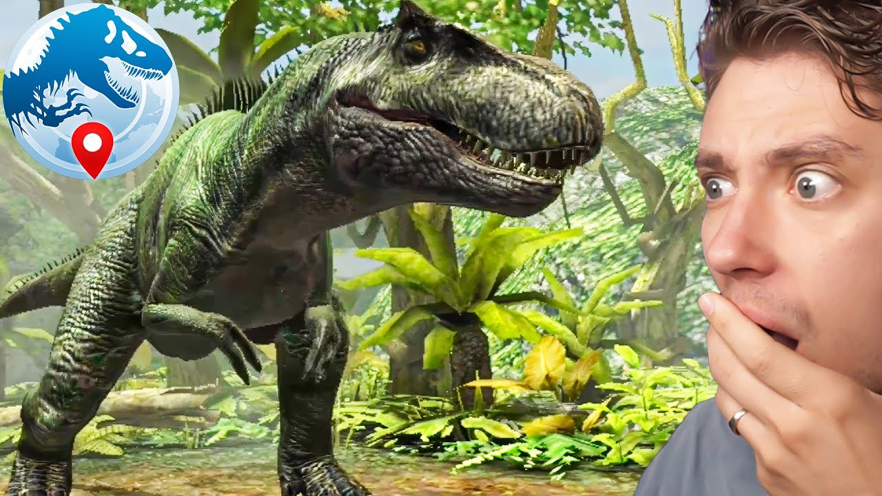 Играю в Jurassic World Alive в ПЕРВЫЙ раз...
