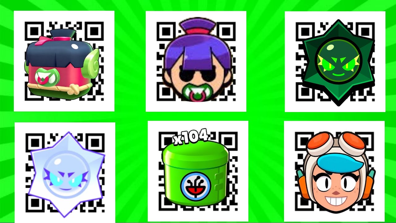 НОВЫЕ БЕСПЛАТНЫЕ 🔥 ВСЕ РАБОЧИЕ QR-КОДЫ BRAWL STARS 🤩 БЕСПЛАТНЫЕ QR-КОДЫ BRAWL STARS 👻 ОБНОВЛЕНИЕ ...