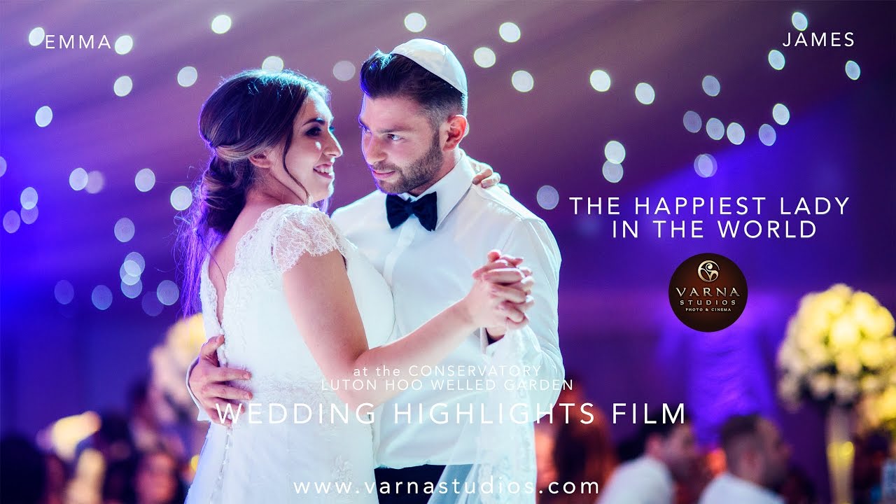 Luton Hoo Conservatory Jewish Wedding Film 4K UHD