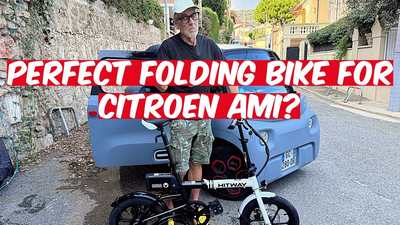 Will This £449 Folding E Bike Fit Inside Citroen Ami?  Hitway BK35 Reviewed.