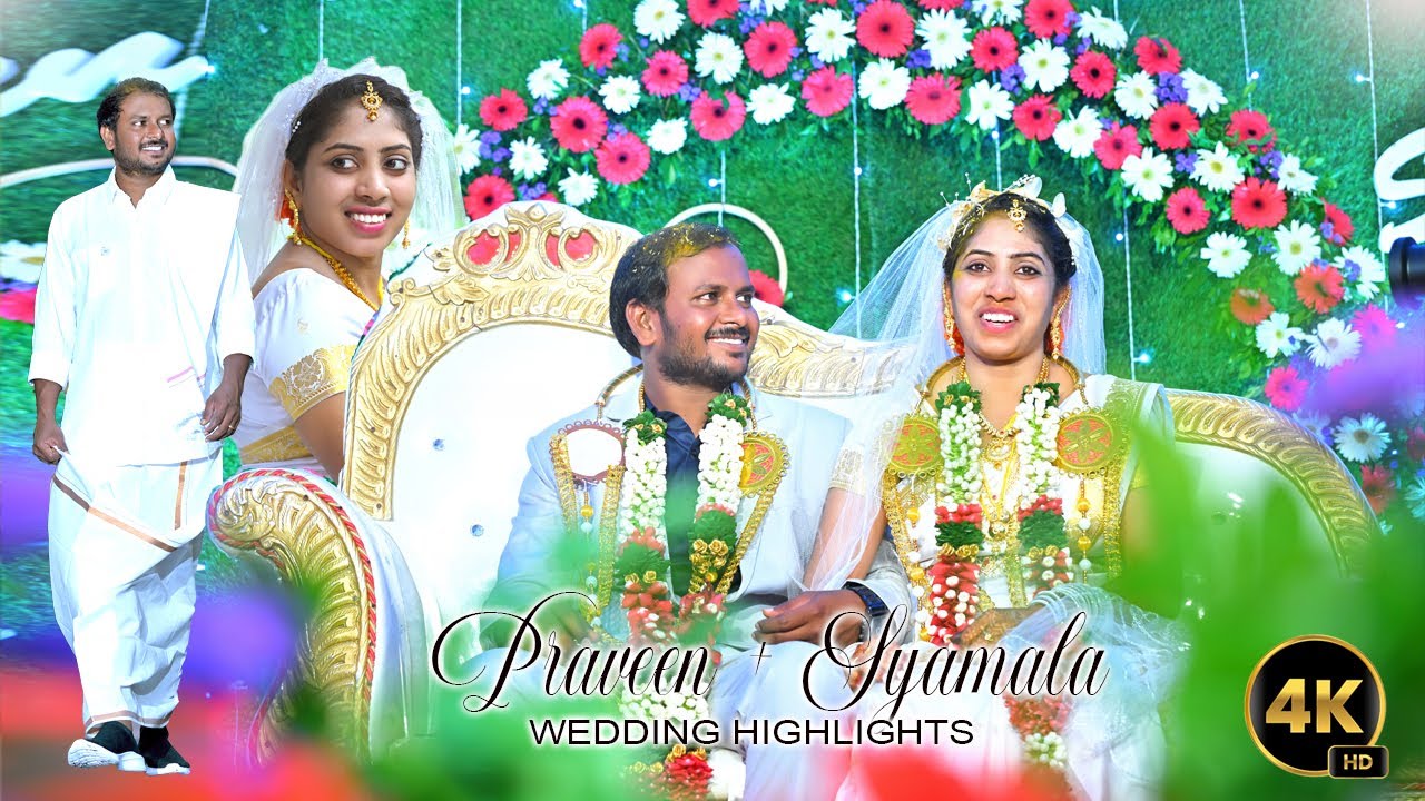 Christian Wedding Highlights | Preveen + Syamala |4k |@sairamphotography90 ||‪ ‬cell 9052288493