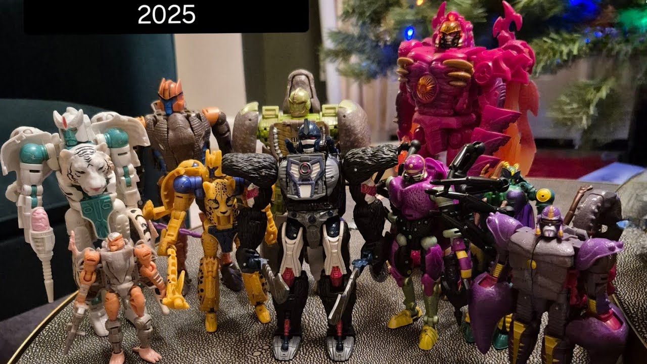 Топ-10 трансформеров из Beast Wars 2025 года (часть 2 из 3 новогодних видео)