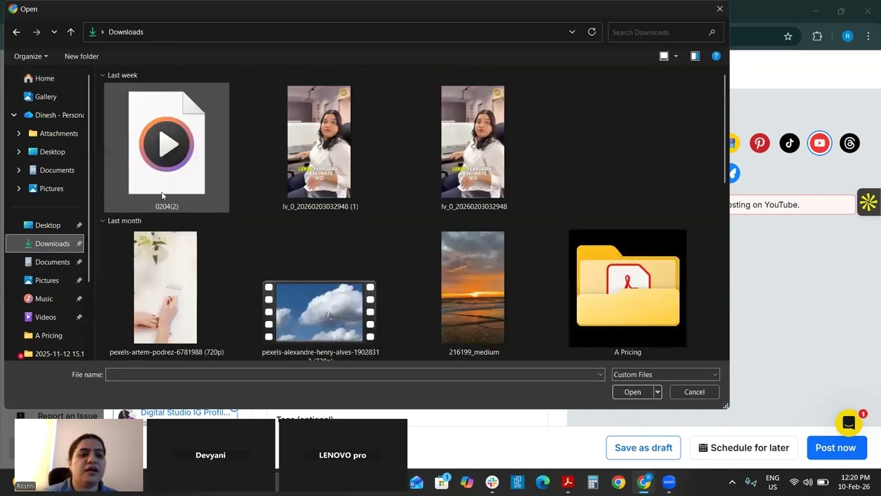 RecurPost Demo With Devyani