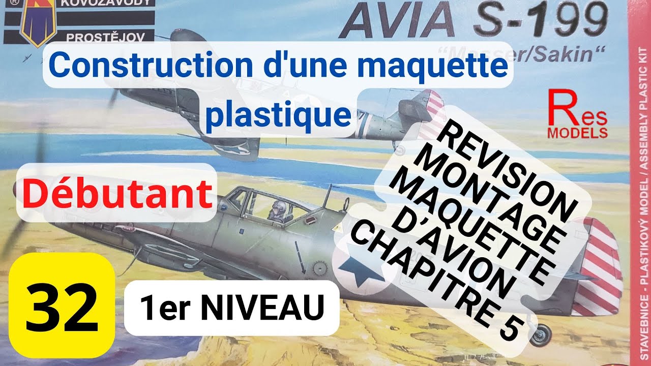 Finition de réparation de la fracture de la maquette et utilisation de plastiques comme putty