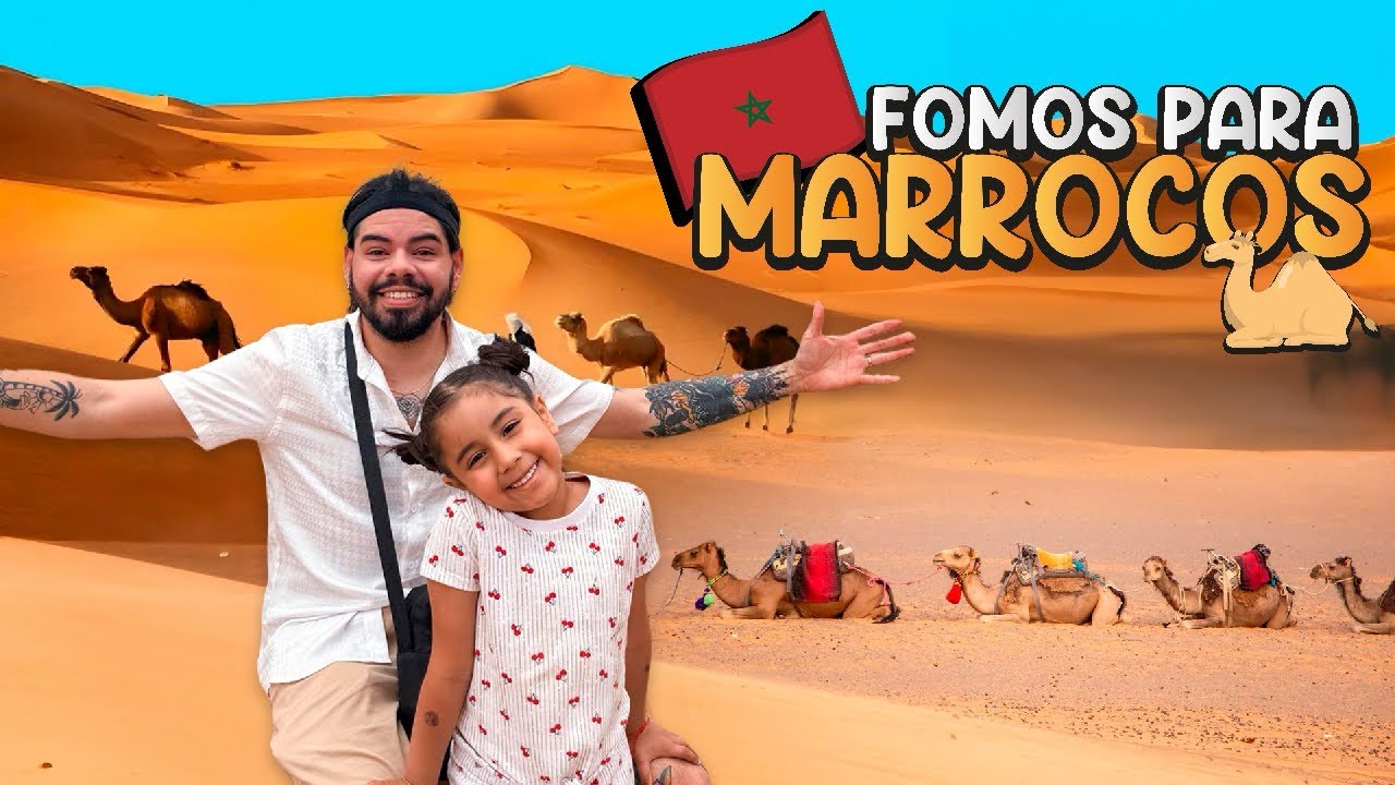 CHEGAMOS NA ÁFRICA: MARROCOS COM CRIANCA e PRIMEIRAS IMPRESSÕES
