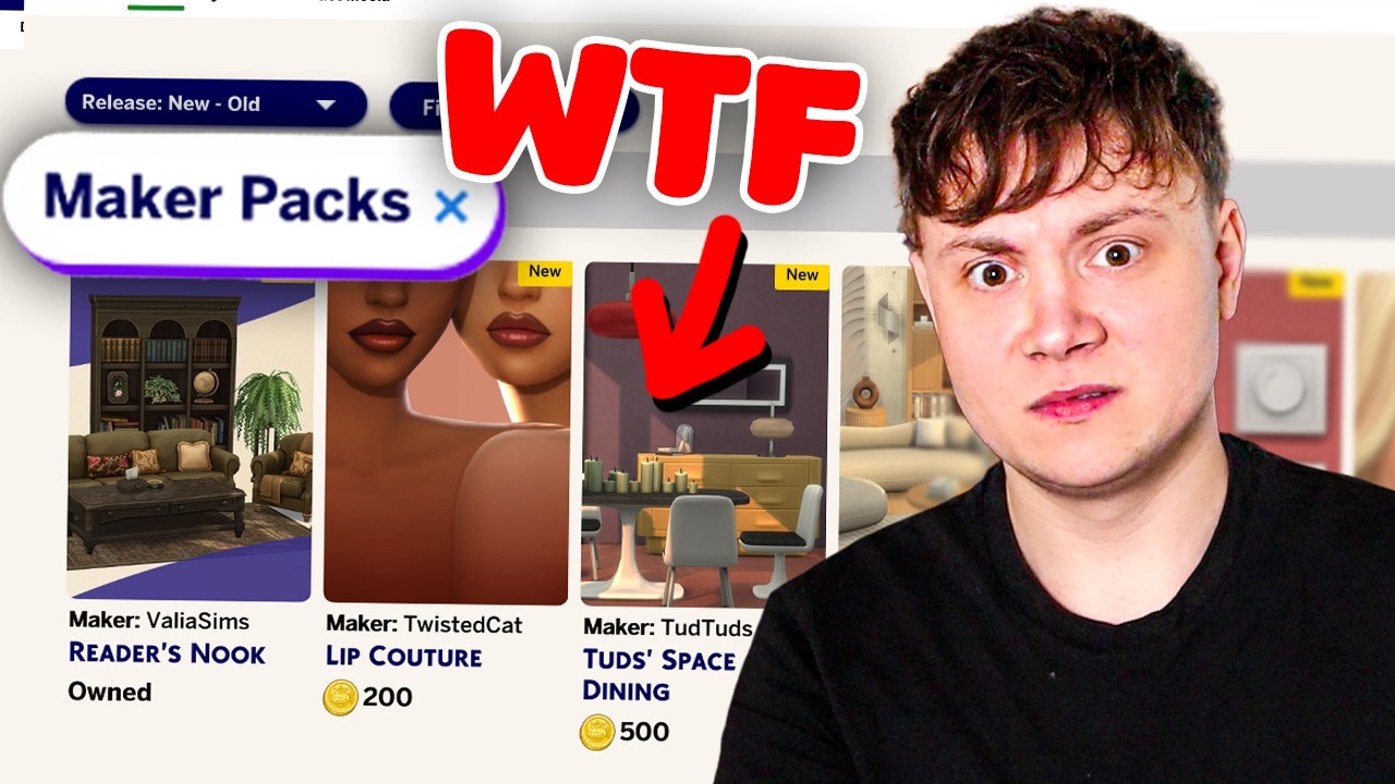 The Sims 4 Marketplace update is here (IT'S AWFUL HELP)