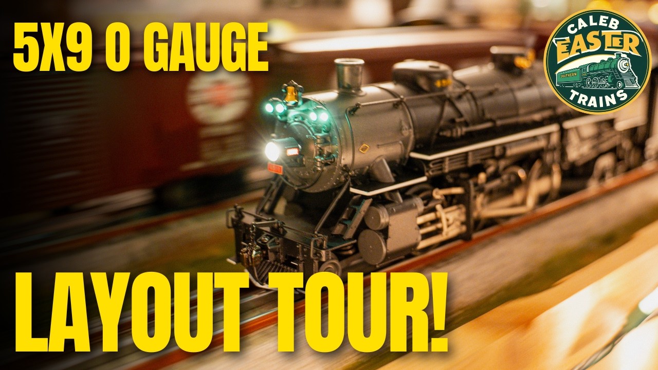 Small Layout&hellip; BIG Realism | O Gauge Layout Tour